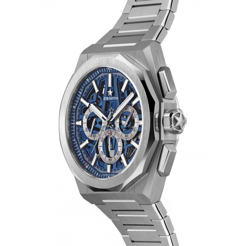 DEFY SKYLINE CHRONOGRAPH SKELETON - 42.00mm, Acciaio inossidabile