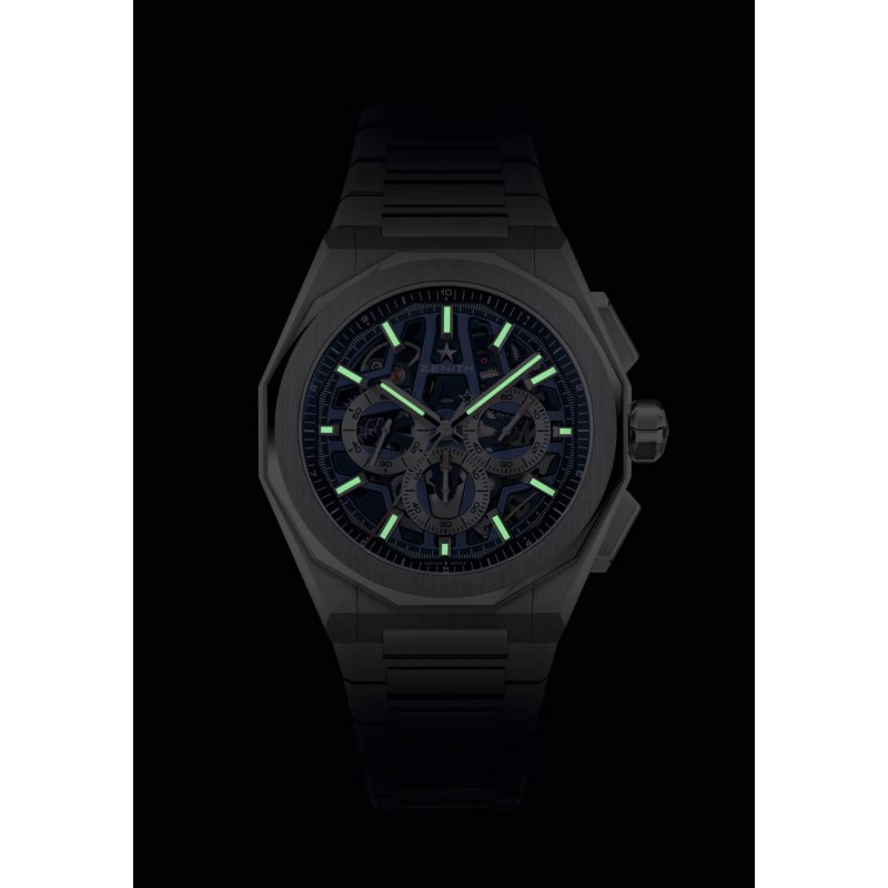 DEFY SKYLINE CHRONOGRAPH SKELETON - 42.00mm, Acciaio inossidabile