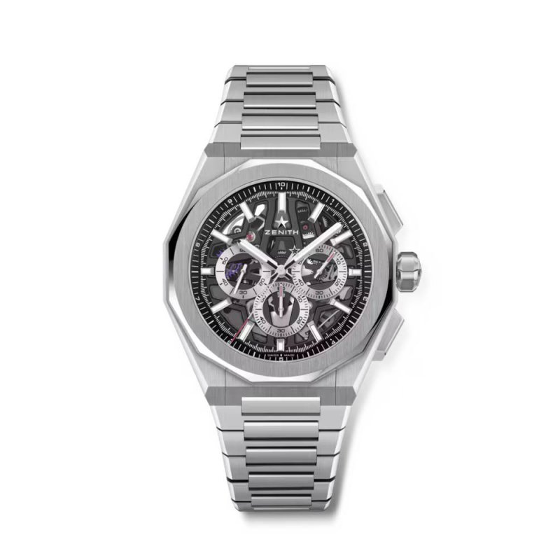 DEFY SKYLINE CHRONOGRAPH SKELETON - 42.00mm, Acciaio inossidabile