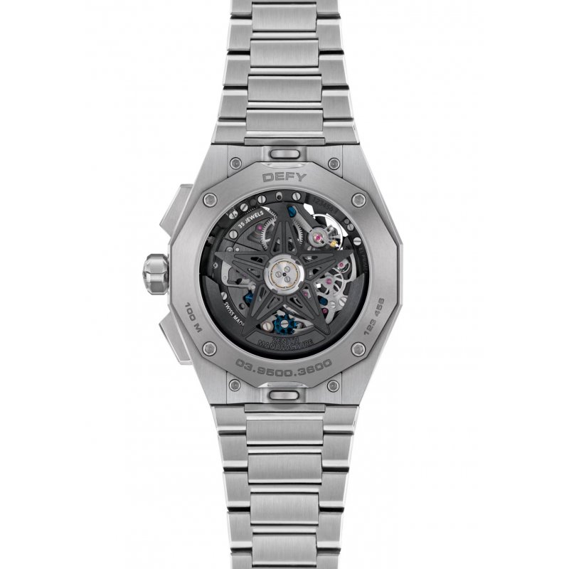 DEFY SKYLINE CHRONOGRAPH SKELETON - 42.00mm, Acciaio inossidabile