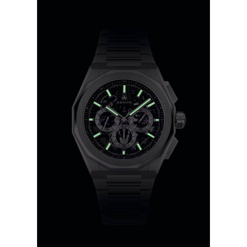 DEFY SKYLINE CHRONOGRAPH SKELETON - 42.00mm, Acciaio inossidabile