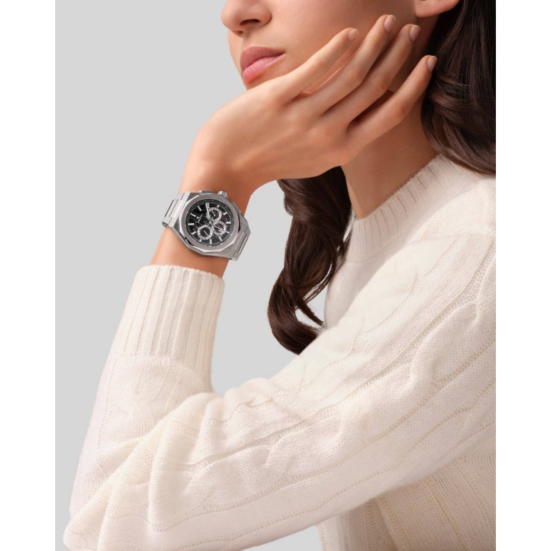 DEFY SKYLINE CHRONOGRAPH SKELETON - 42.00mm, Acciaio inossidabile