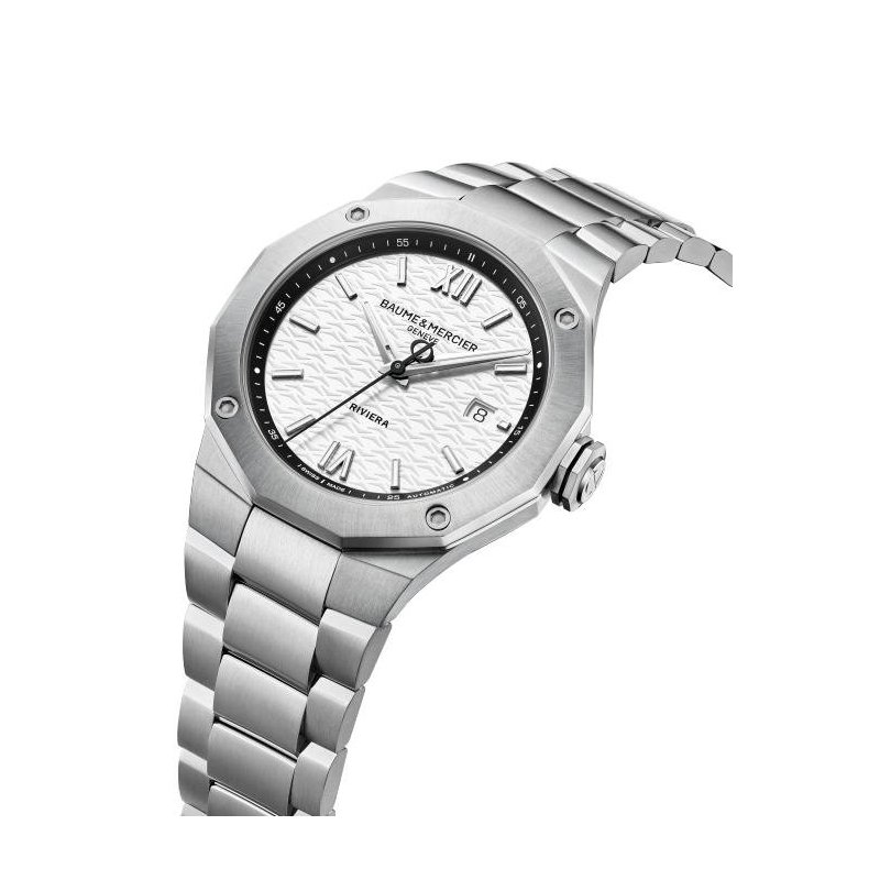 Baume&Mercier - Riviera 10829 - Uomo - Acciaio Inossidabile