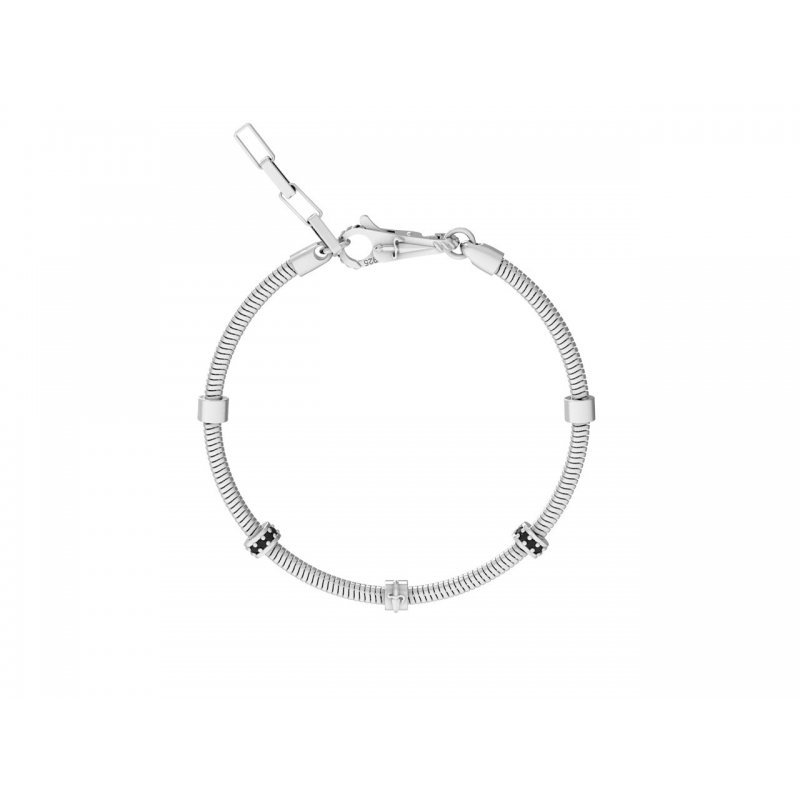 Bracciale Uomo Cesare Paciotti Argento 925 Coda Di Topo Jpbr5083B