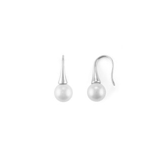 Orecchini A Gancio Donna Argento 925 4Us Cesare Paciotti Zirconi 4Uor6118W