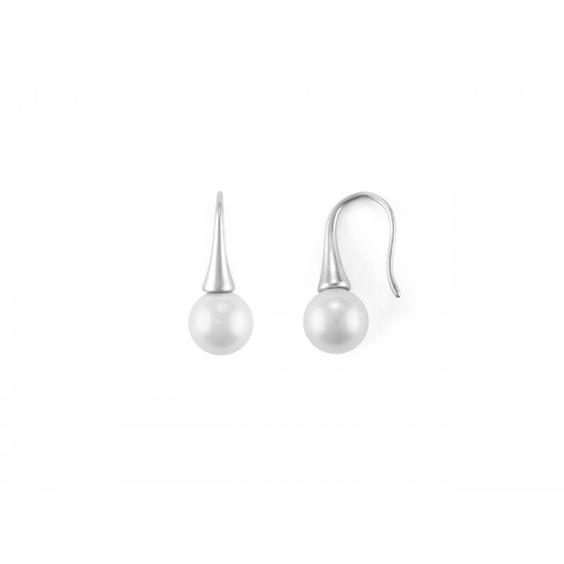 Orecchini A Gancio Donna Argento 925 4Us Cesare Paciotti Zirconi 4Uor6118W