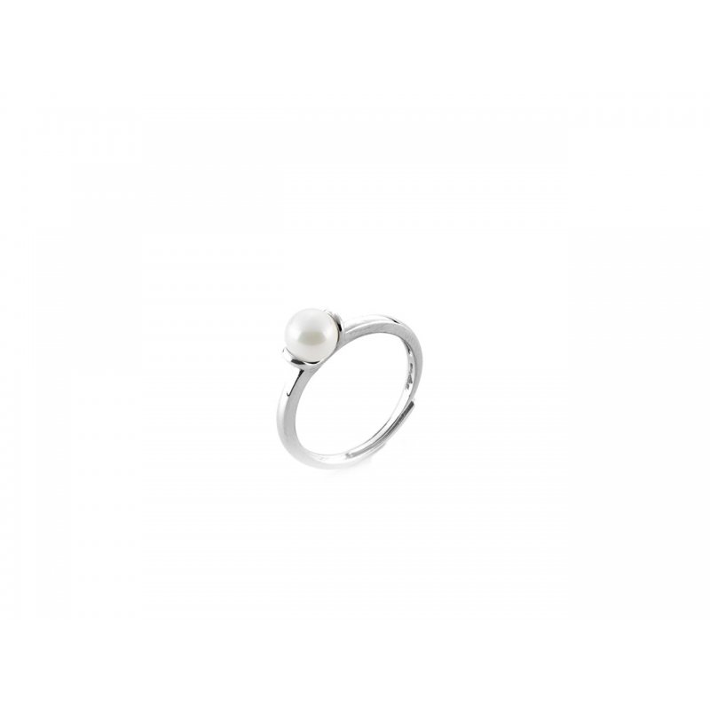 Anello Donna 4Us Cesare Paciotti Argento Con Perle 4Uan6113W