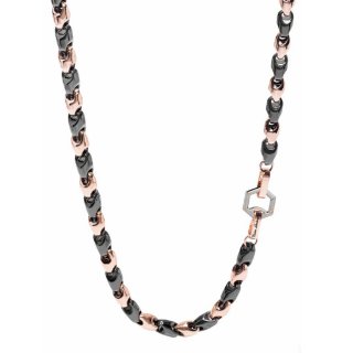 Tonino Lamborghini - Collana Uomo Tl0001 - Acciaio - Nero Rosè