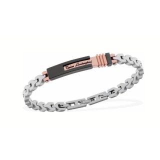 Tonino Lamborghini - Bracciale Uomo - Acciaio - Piastra Rosè