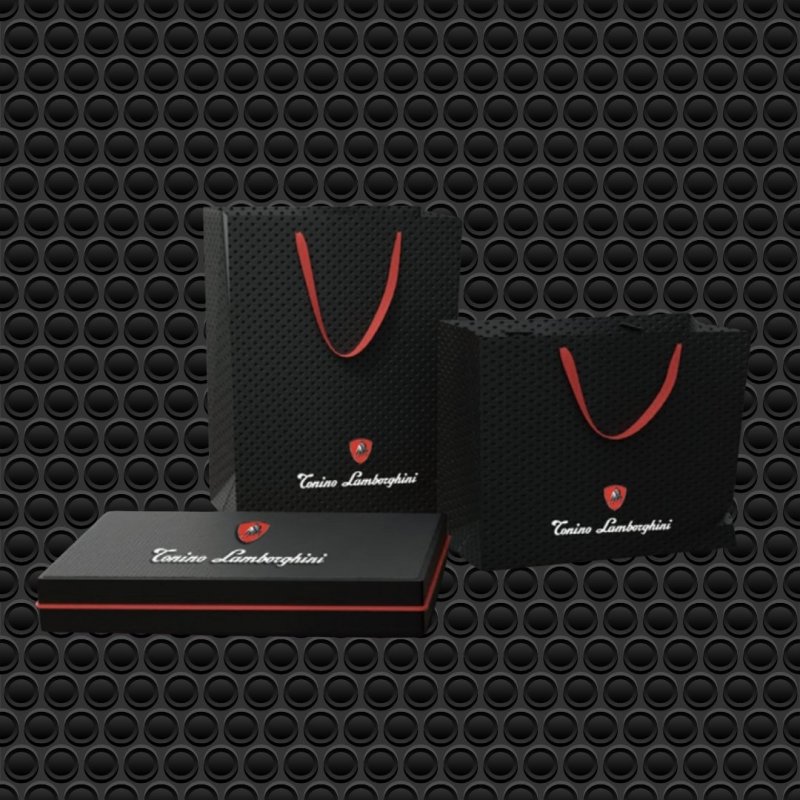 Tonino Lamborghini - Bracciale Uomo - Acciaio - Dettagli Dorati