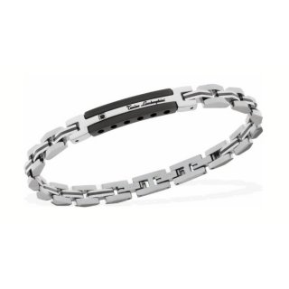 Tonino Lamborghini - Bracciale Uomo - Acciaio - Dettagli Neri
