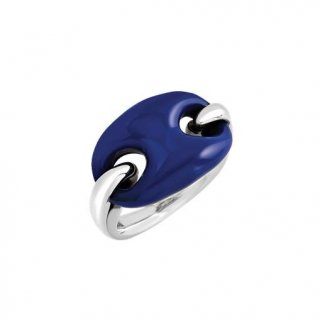 Chantecler - Anello Capriness - Argento - Bioresina Color Lapislazzuli