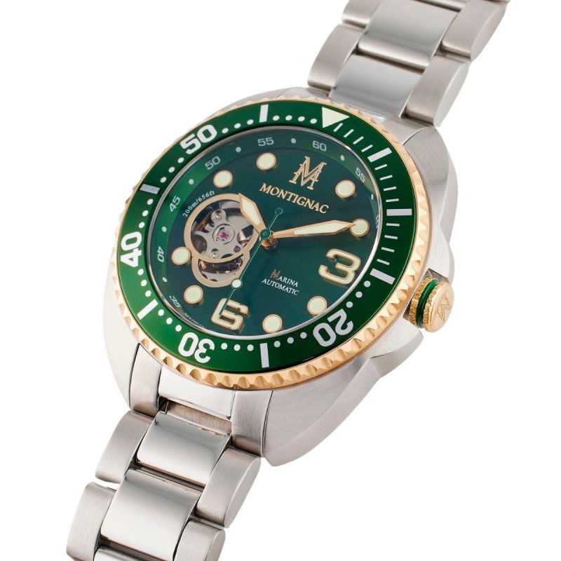 Montignac - Mow910 Marina - Automatico - 42Mm - Verde