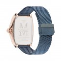 Montignac - Mow701 Uomo - Cassa Oro Rosa - Quadrante Blu