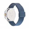 Montignac - Mow611 Uomo - Acciaio - Quadrante Blu