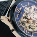 Montignac - Mow804 Uomo - Quadrante Blu - Acciaio Inossidabile