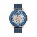 Montignac - Mow804 Uomo - Quadrante Blu - Acciaio Inossidabile