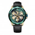 Montignac - Mow613 Automatico - Uomo - Quadrante Verde Oro