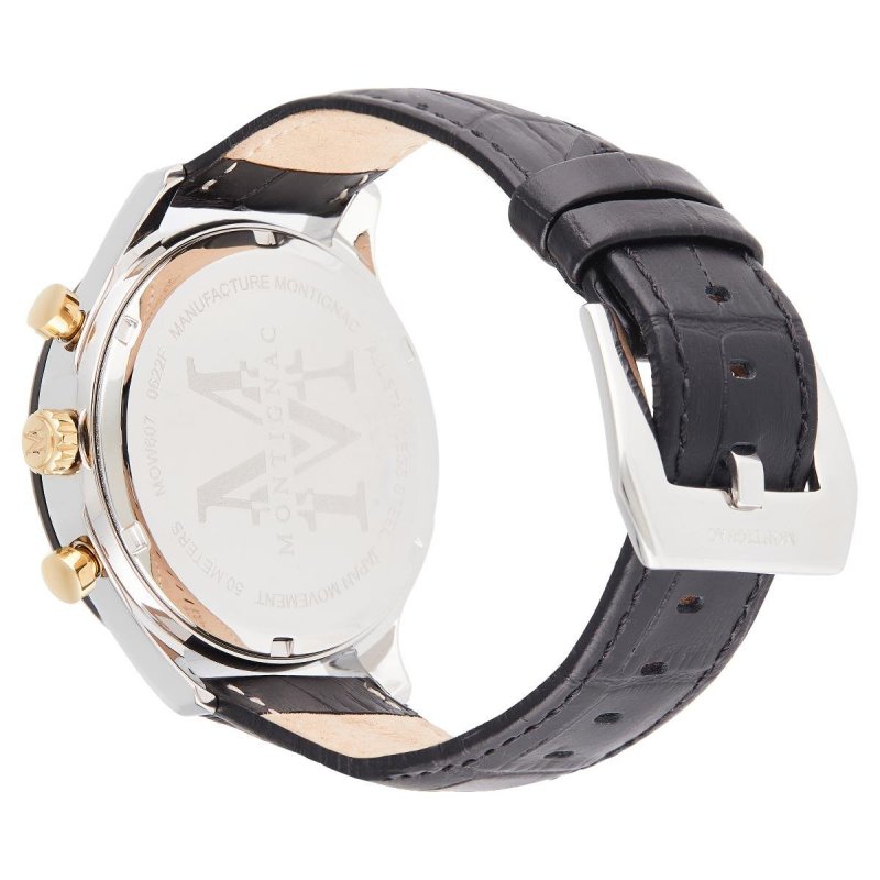 Montignac - Mow607 Uomo - Pelle Verde - Acciaio 42Mm