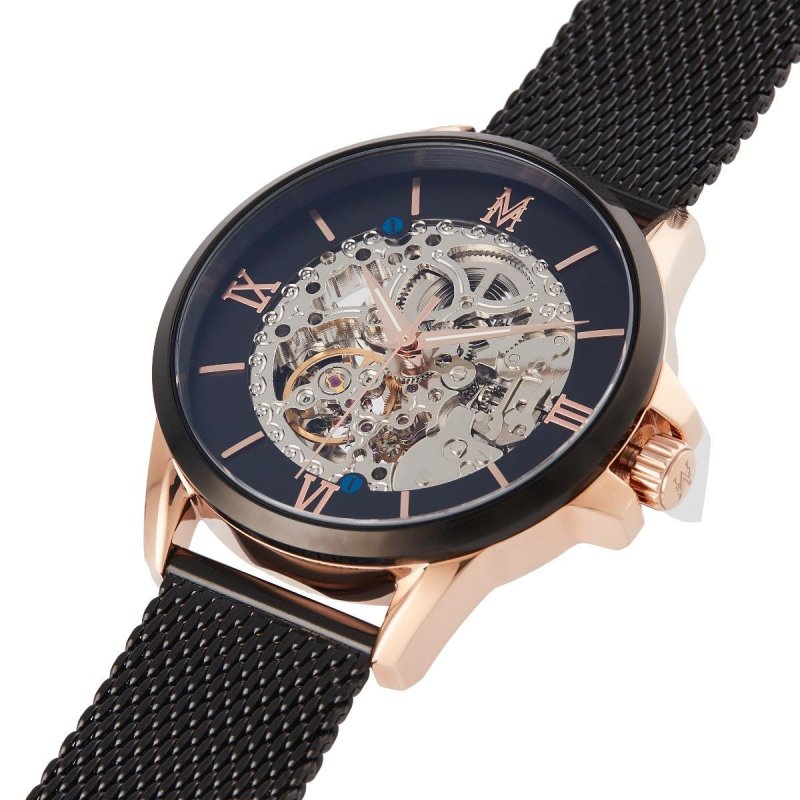 Montignac - Mow006 Automatico - Uomo - Cassa Oro Rosa