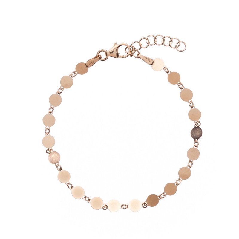 Alisia - Bracciale Lauren - Argento 925 - Tondini Piatti