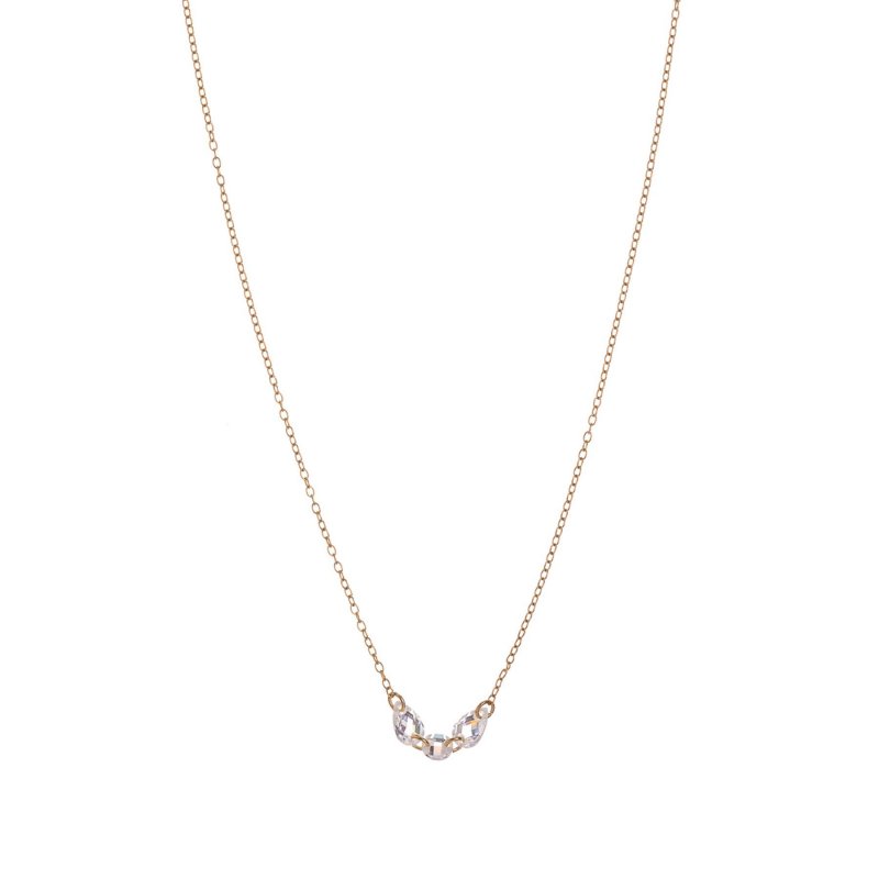 Alisia - Collana Camille Oro - Argento 925 - Zirconi