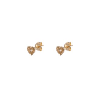 Alisia - Orecchini Soul Oro - Argento 925 - Cuore - Zircone