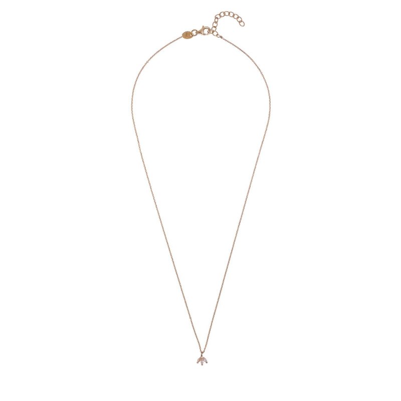 Alisia - Collana Thalia Oro - Dettaglio Floreale - Zirconi
