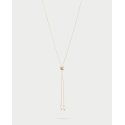 Collana Statement Saliscendi Perla