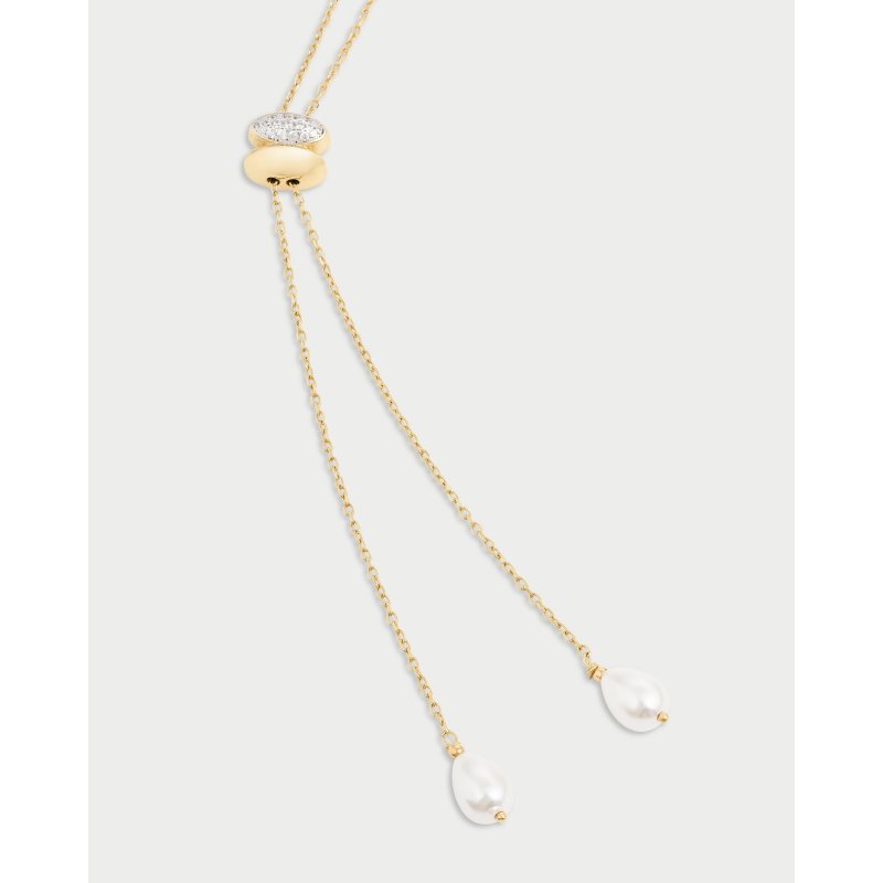 Collana Statement Saliscendi Perla