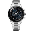 Speedmaster First Omega In Space 39,7 Mm, Acciaio Su Acciaio