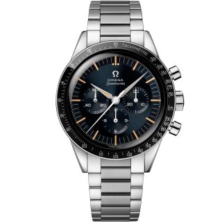 Speedmaster First Omega In Space 39,7 Mm, Acciaio Su Acciaio