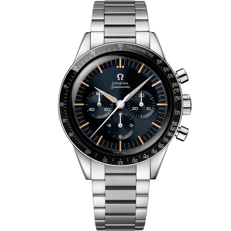 Speedmaster First Omega In Space 39,7 Mm, Acciaio Su Acciaio