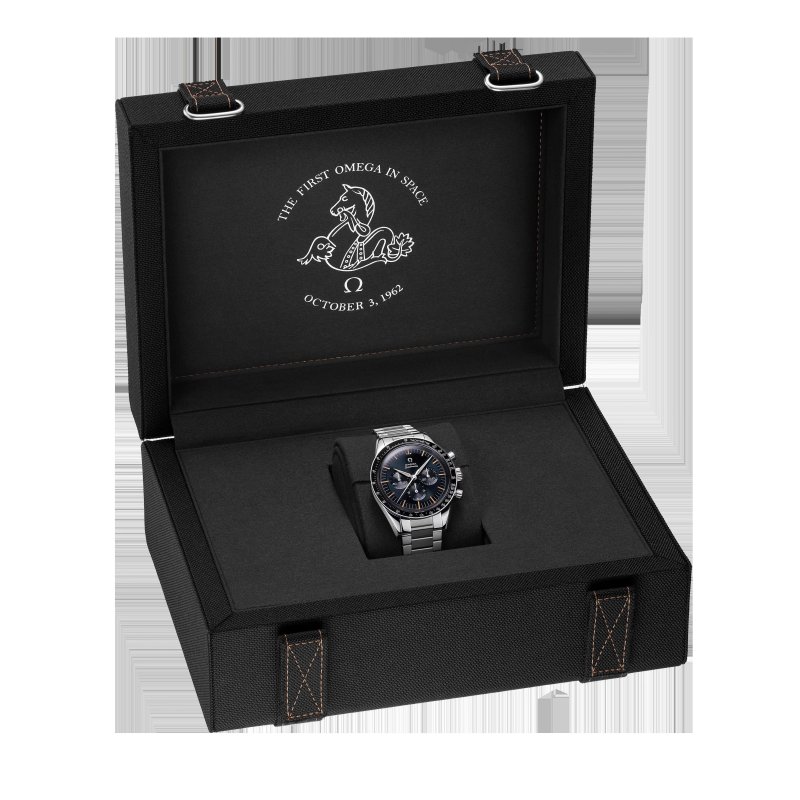 Speedmaster First Omega In Space 39,7 Mm, Acciaio Su Acciaio