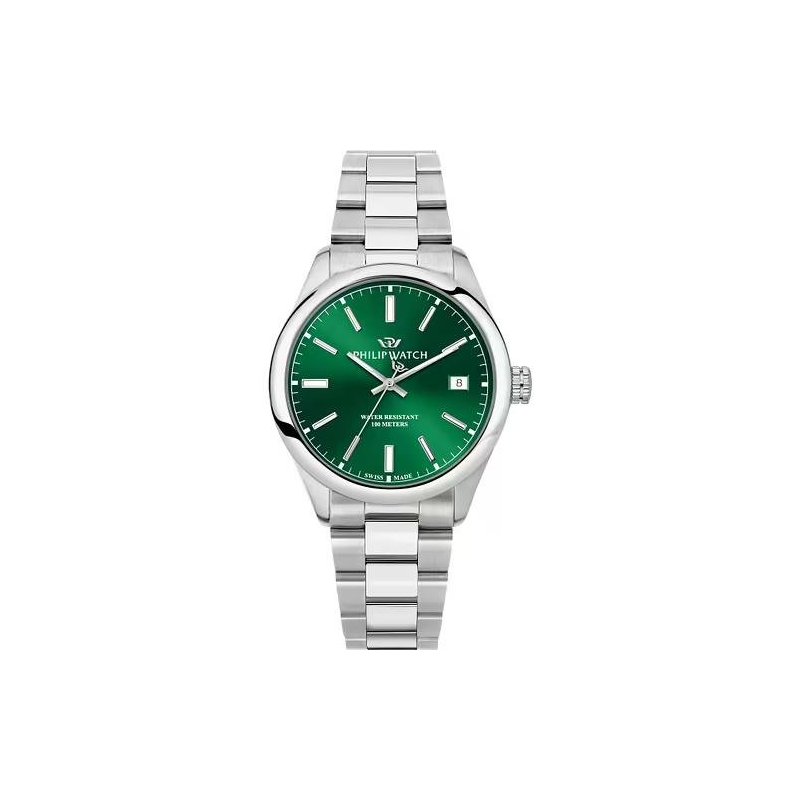 Philip Watch - Caribe Urban Uomo - Acciaio - Silver
