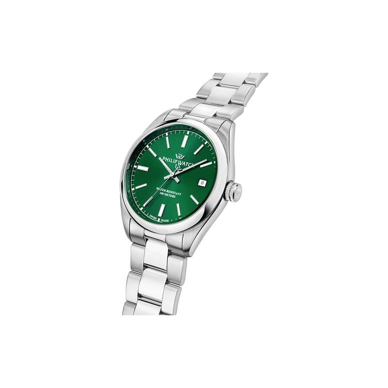 Philip Watch - Caribe Urban Uomo - Acciaio - Silver