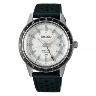 Seiko - Presage Style 60'S Gmt - Automatico - Quadrante Bianco