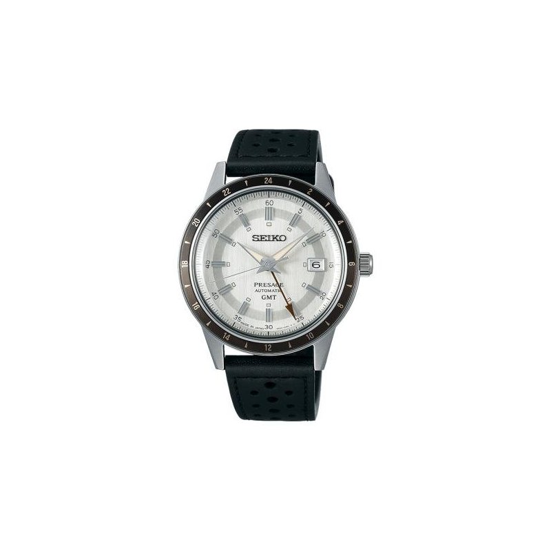 Seiko - Presage Style 60'S Gmt - Automatico - Quadrante Bianco