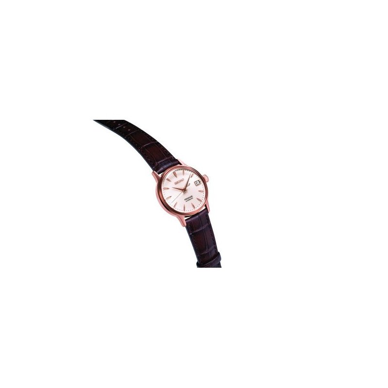 Seiko - Presage Cocktail Automatico - Donna - Cinturino Pelle