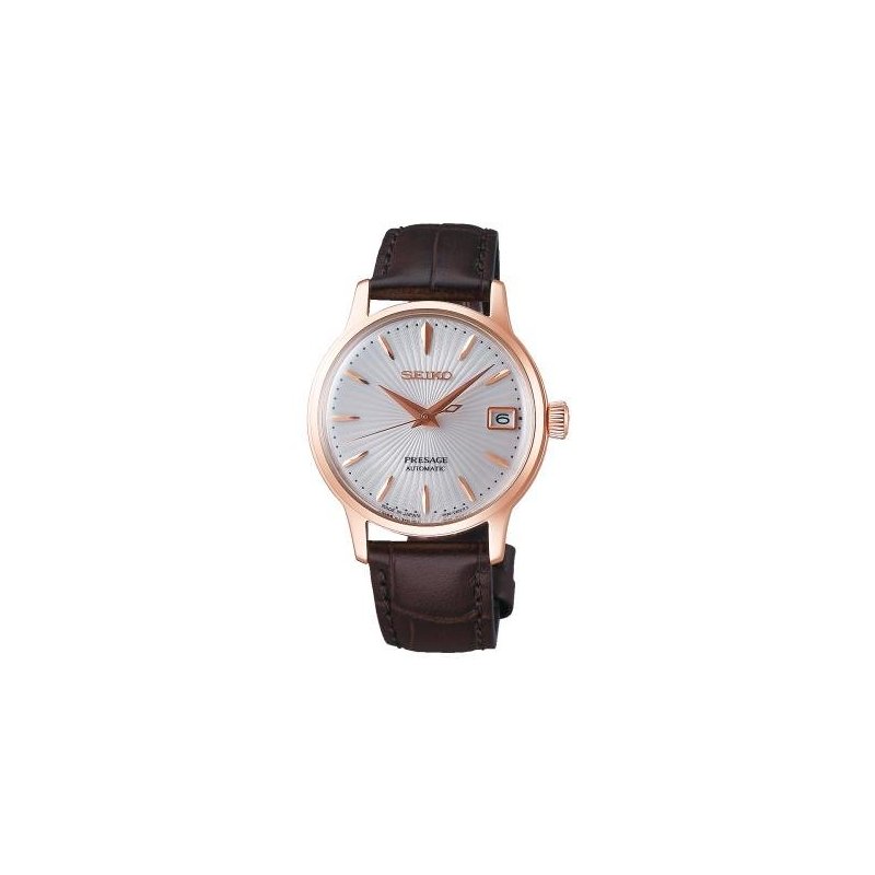 Seiko - Presage Cocktail Automatico - Donna - Cinturino Pelle
