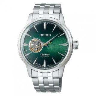Seiko - Presage Cocktail Open Heart - Automatico - Quadrante Verde
