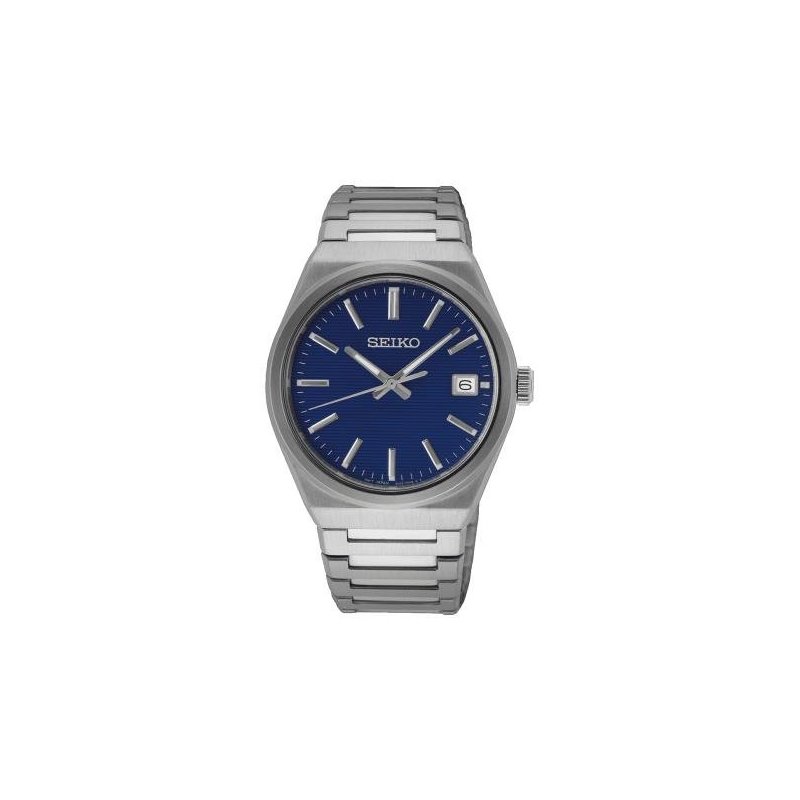 Seiko - Classic Quarzo 3 Sfere Data - Uomo - Acciaio Inossidabile