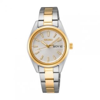 Seiko - Orologio Classic Quarzo Donna - Acciaio - Quadrante Argento