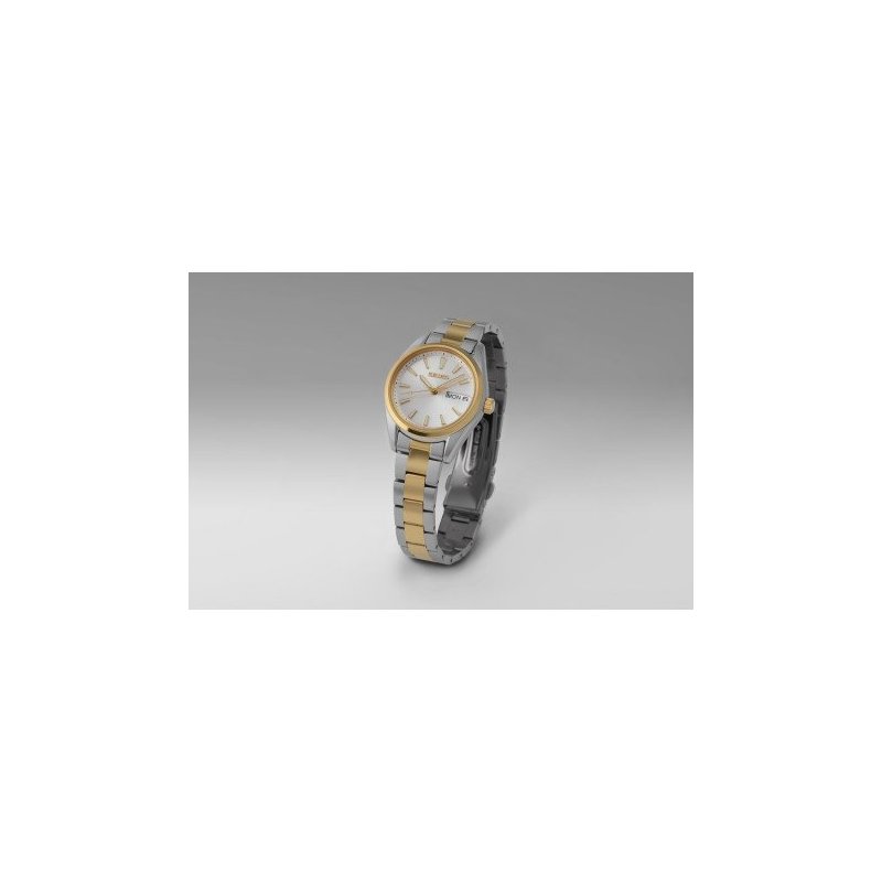 Seiko - Orologio Classic Quarzo Donna - Acciaio - Quadrante Argento