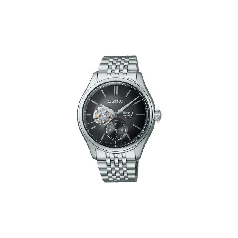 Seiko - Presage Classic Open Heart - Automatico - Acciaio Inossidabile