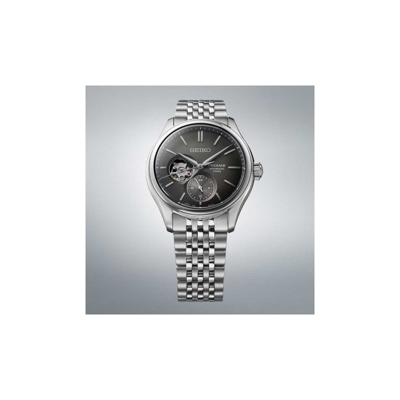Seiko - Presage Classic Open Heart - Automatico - Acciaio Inossidabile