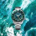 Seiko - Prospex Quarzo Solare Gmt - Acciaio - Verde