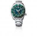 Seiko - Prospex Quarzo Solare Gmt - Acciaio - Verde