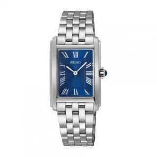 Seiko - Orologio Classic Quarzo - Quadrante Blu - Acciaio Inossidabile