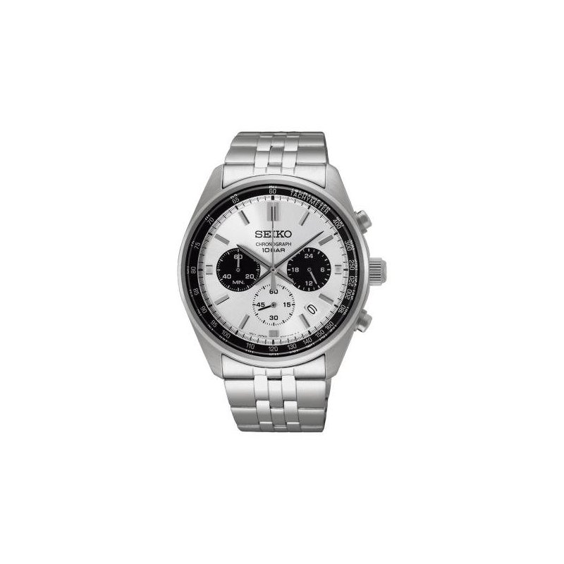 Seiko - Orologio Sport Cronografo - Acciaio - Quarzo